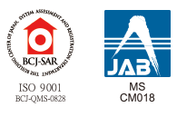 ISO9001 BCI-QMS-0828/JAB QMS CM018